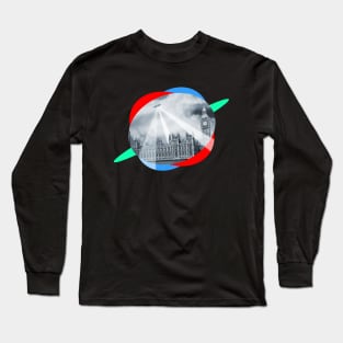 UFO Over London Long Sleeve T-Shirt